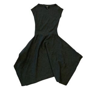 NWT Mossimo Dark Gray Knit Sweater Dress